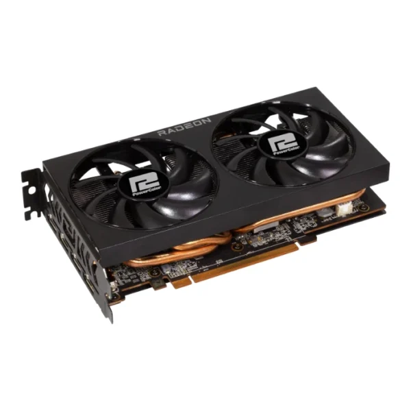 PowerColor Fighter RX 7600 8GB GDDR6 2250MHZ, Negro | RX 7600 8G-F/V2 - Imagen 4