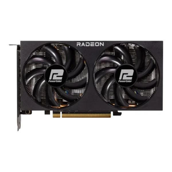 PowerColor Fighter RX 7600 8GB GDDR6 2250MHZ, Negro | RX 7600 8G-F/V2 - Imagen 2
