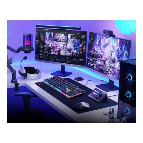 Primus Gaming IMPERIUM6T — Controlador de Streaming y Macros | 6 teclas LCD | 3 botones | 3 perillas - Imagen 6