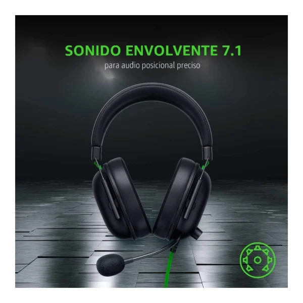 Razer BlackShark V2 X — Audífono con cable, 3.5mm, multiplataforma - Negro - Imagen 5