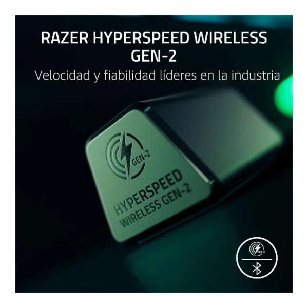 Razer BlackShark V3 — Auricular inalámbrico | Bluetooth | HyperSpeed - Negro - Imagen 6