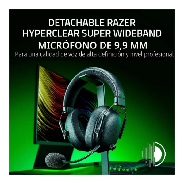 Razer BlackShark V3 — Auricular inalámbrico | Bluetooth | HyperSpeed - Negro - Imagen 5