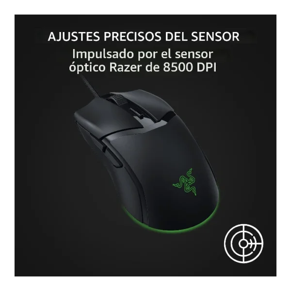 Razer Cobra — Mouse alámbrico | 8K DPI | Chroma RGB - Negro - Imagen 5