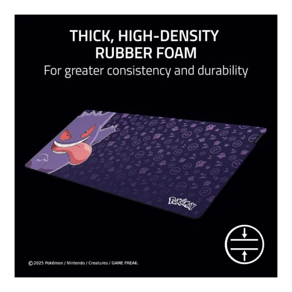 Razer Gigantus V2 XXL Gengar Edition — Mousepad 94 x 41 cm, Morado - Imagen 5