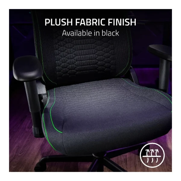 Razer Iskur V2 X —  Silla Gamer | Soporta hasta 136 kg | Negra | No se entrega armada - Imagen 7