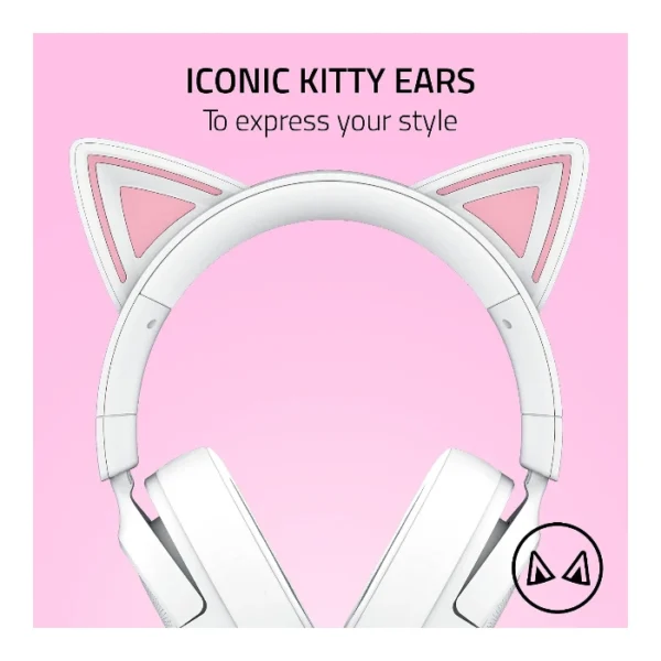 Razer Kraken Kitty V3 X — Auricular alámbrico | 3.5mm | multiplataforma - Blanco - Imagen 2