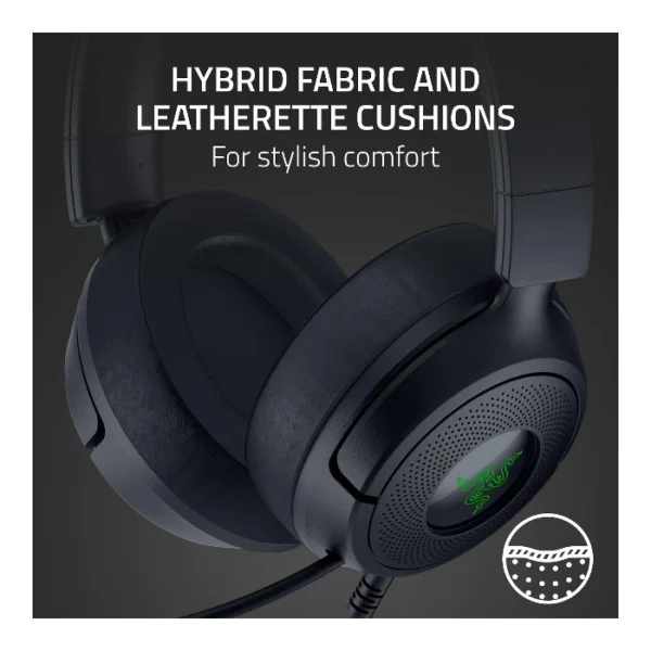 Razer Kraken Kitty V3 X — Auricular alámbrico | 3.5mm | multiplataforma - Negro - Imagen 5