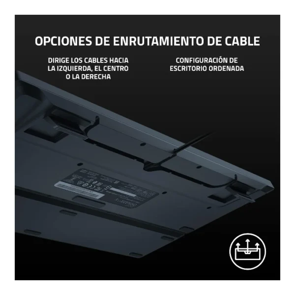 Razer Ornata V3 X — Teclado gaming, español, USB, Membrana, RGB Chroma - Negro - Imagen 6