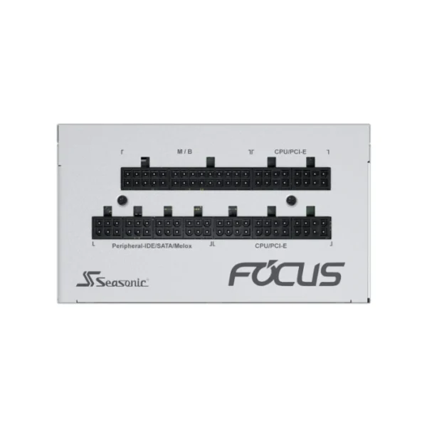 Seasonic FOCUS GX-850 White Edition Gold — Fuente de Poder ATX, Full modular | WHITE SSR-850FX - Imagen 5