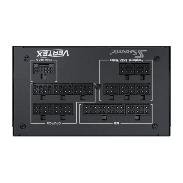 Seasonic Vertex GX-1000 PCIE5 1000W Gold — Fuente de Poder ATX, Full modular | 12102GXAFS - Imagen 6