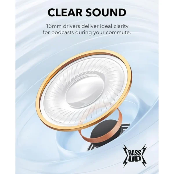 Soundcore K20i — auriculares Inalámbricos Bluetooth Semi In-Ear - Negro - Imagen 6