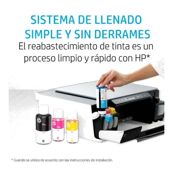 Botella de Tinta HP GT52 Amarilla Original - Imagen 3