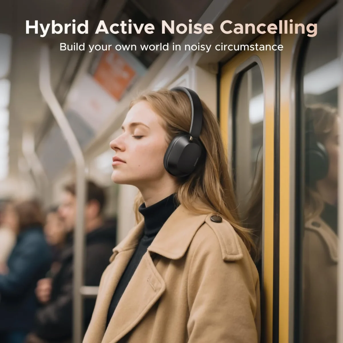 UGREEN HiTune Max5c — Auricular inalámbrico, bluetooth 5.4, USB-C, blanco | HP203, 35758 - Imagen 11