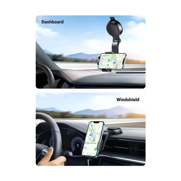 UGREEN LP405 —  Soporte para Celular para carro, negro | 20473 - Imagen 4