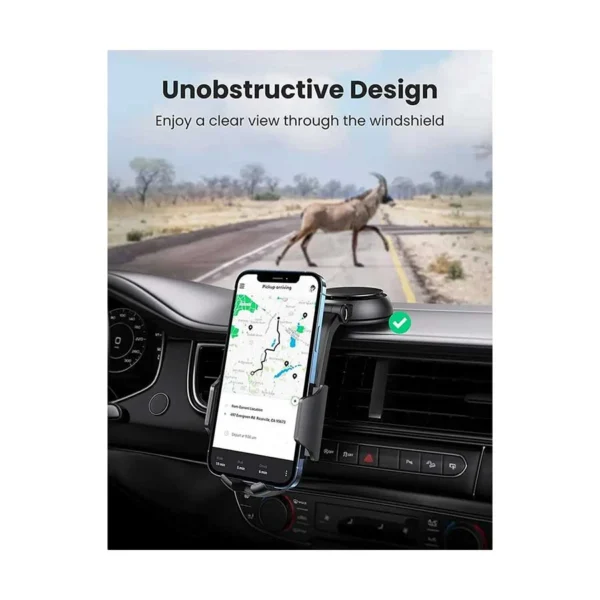 UGREEN LP405 —  Soporte para Celular para carro, negro | 20473 - Imagen 2