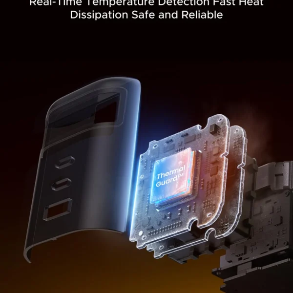 UGREEN Nexode Pro 100W X616 —  Cargador de pared, GAN con cable retráctil, gris | 65827 - Imagen 5