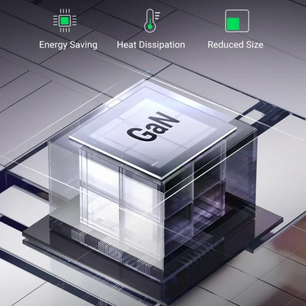 UGREEN CD294 Nexode 45W —  Cargador de pared, 2 puertos USB-C, gris | 90572 - Imagen 4