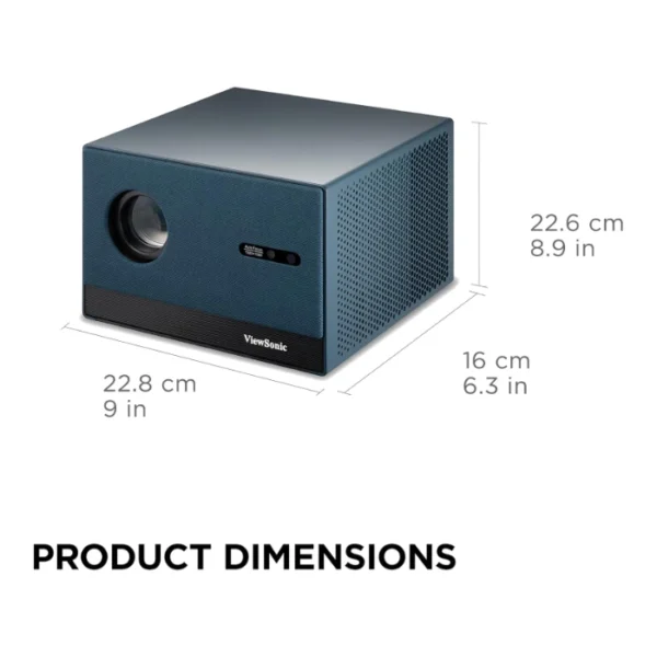 ViewSonic LX60HD — Proyector LED inteligente portátil, resolución nativa Full HD 1080p - Imagen 8