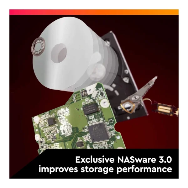 WD Red Plus NAS 2TB — Disco Duro interno | 3.5″ | SATA | 64 MB | 5400 RPM | CMR - Imagen 3