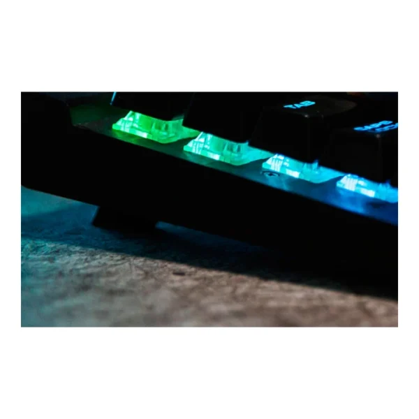 Xtech Armiger — Teclado membrana, alámbrico, multimedia, con iluminación de fondo LED multicolor - Imagen 5