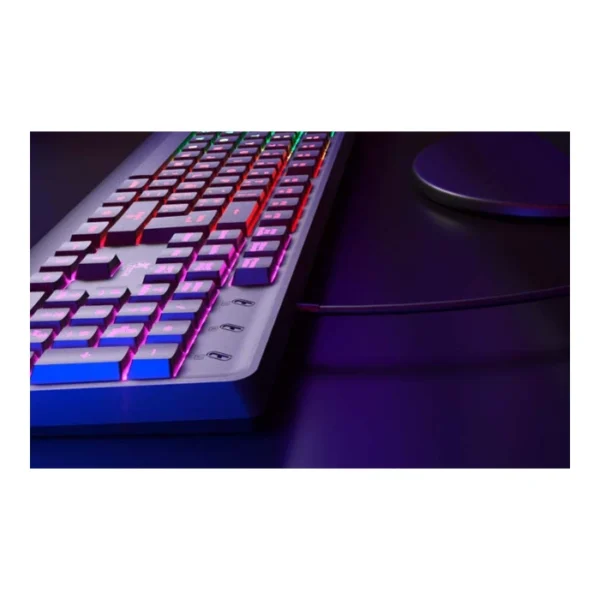 Xtech Chevalier — Teclado membrana, alámbrico, multimedia, con iluminación de fondo LED multicolor - Imagen 4