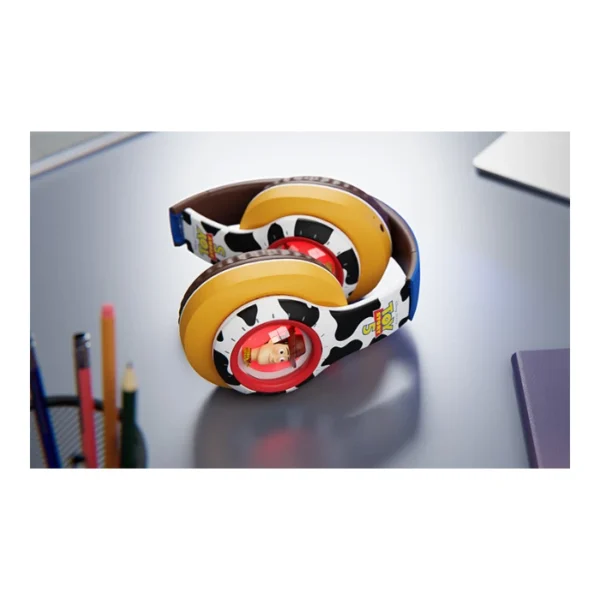 Xtech Headset Toy Story Woody 3D — Audífonos estéreo inalámbricos, Bluetooth, con micrófono incorporado - Imagen 6