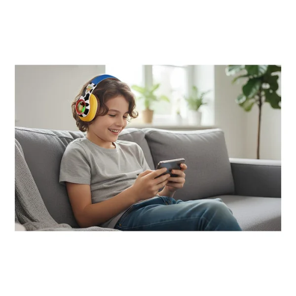 Xtech Headset Toy Story Woody 3D — Audífonos estéreo inalámbricos, Bluetooth, con micrófono incorporado - Imagen 4