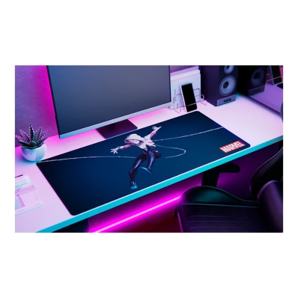 Xtech Marvel Ghost Spider — Mousepad 90 x 42 cm, azul oscuro - Imagen 2