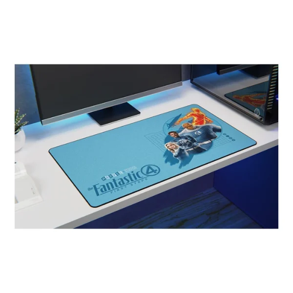Xtech Marvel Fantastic 4 — Mousepad 65 x 37 cm, azul - Imagen 2