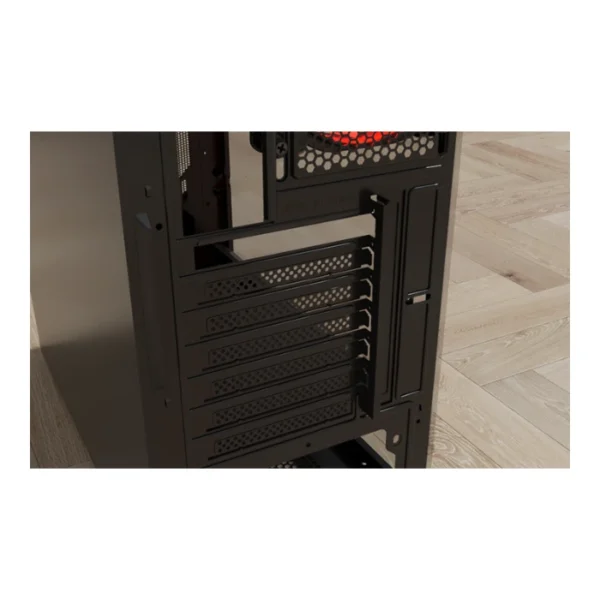Xtech Phobos — Caja ATX, 1 fan, vidrio templado - Negro - Imagen 3