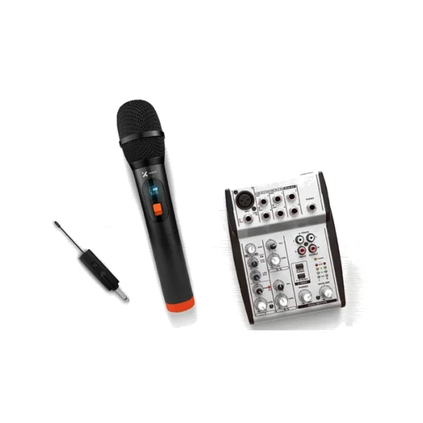 Xtech Unixon —  Micrófono inalámbrico de mano UHF con receptor recargable - Imagen 4