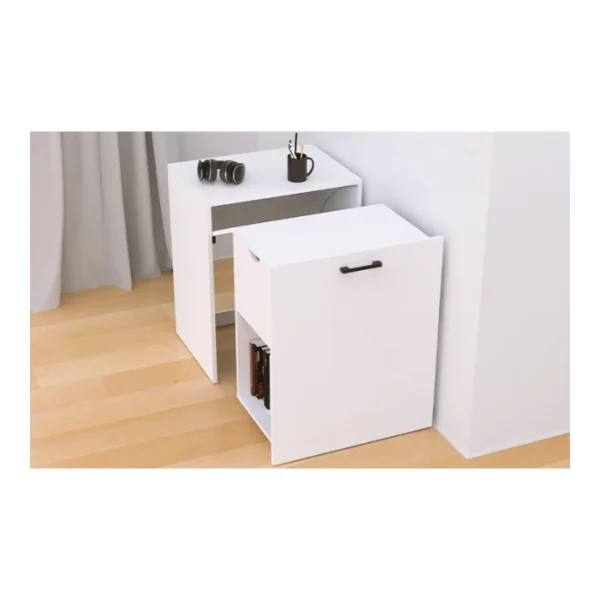 Xtech XTF-CD210 - De Gabinete a Escritorio 140 x 60 cm, altura 72.5cm - Blanco | no se entrega armado - Imagen 4