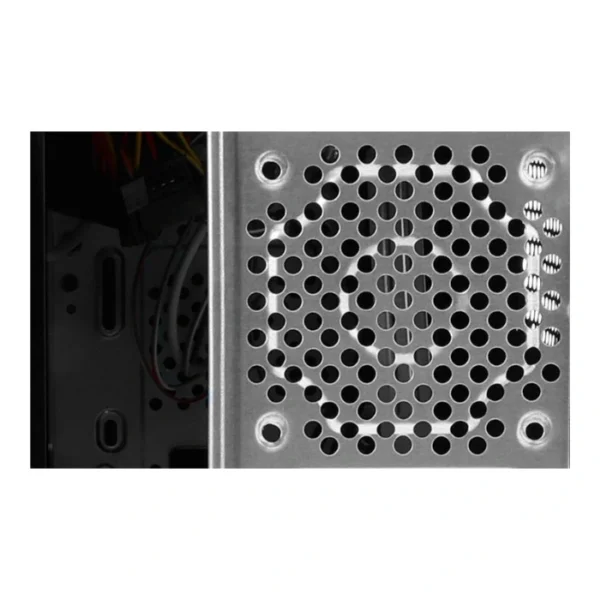 Xtech XTQ-100 — Caja MicroATX, sin fans, incluye fuente de 600W - Negro - Imagen 4