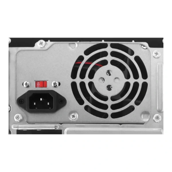 Xtech XTQ-200 — Caja ATX, sin fans, incluye fuente de 600W - Negro - Imagen 3