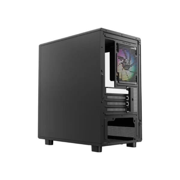 XYZ Atom — Caja microATX, 3 Fans 120mm ARGB, controlador - Negro